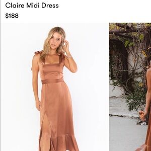 Show Me Your Mumu Claire Midi Dress